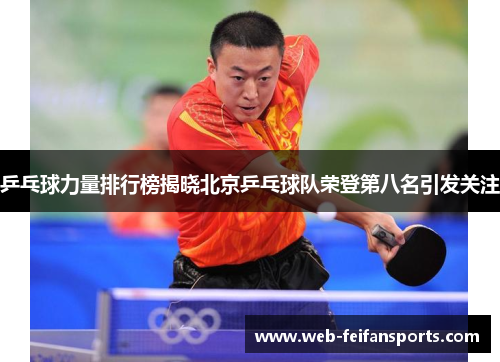 乒乓球力量排行榜揭晓北京乒乓球队荣登第八名引发关注